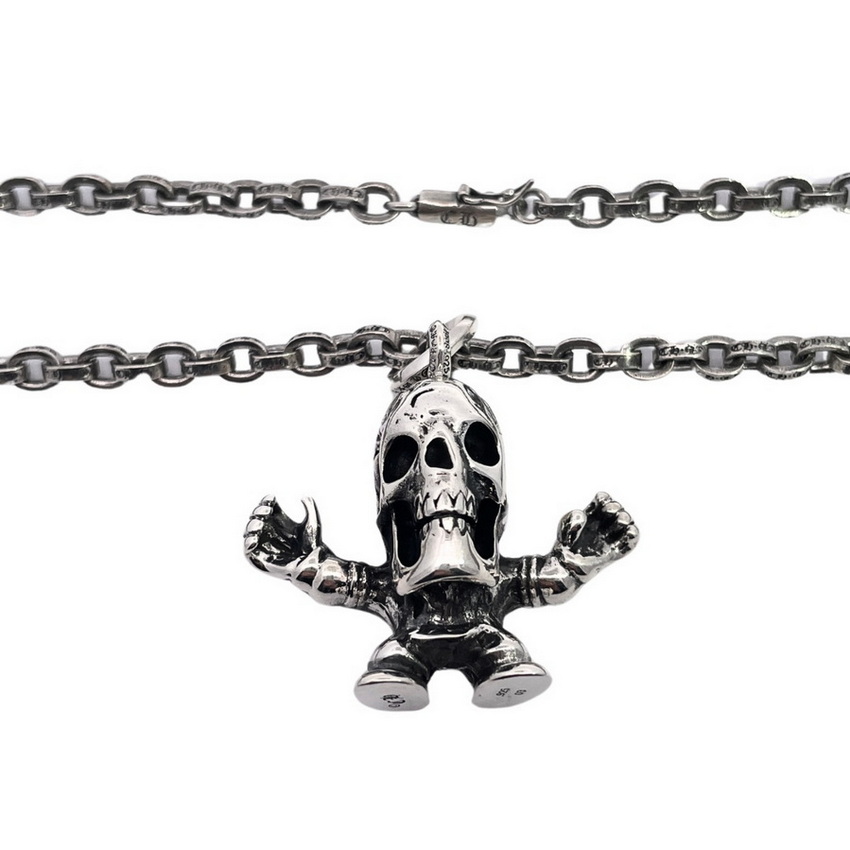 Ch*0me heart necklace-132