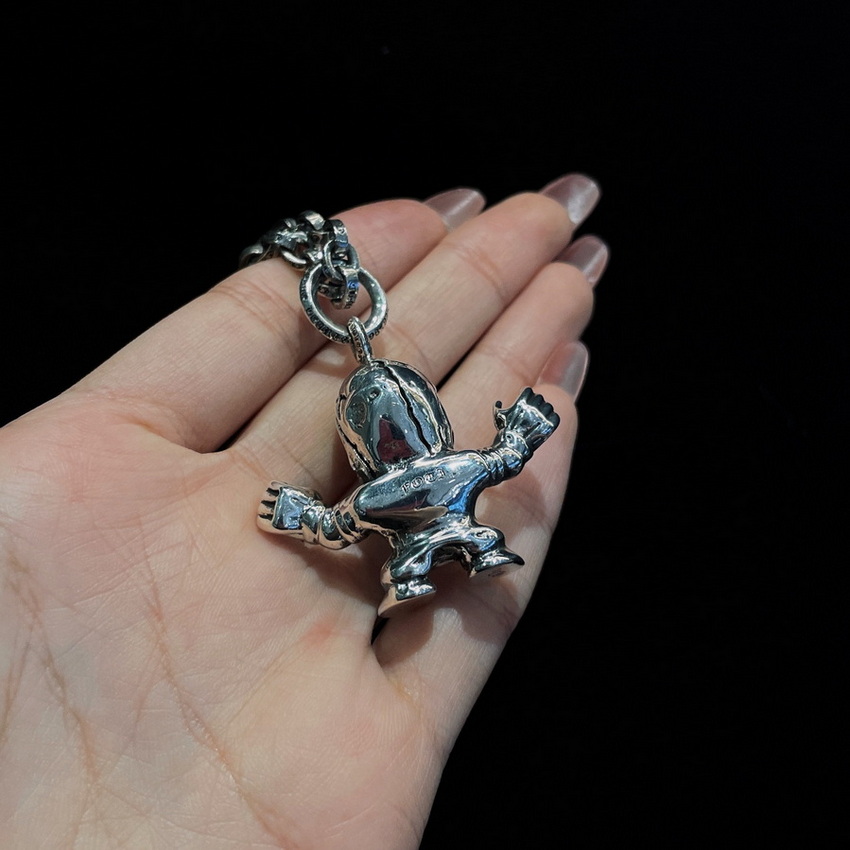 Ch*0me heart necklace-132
