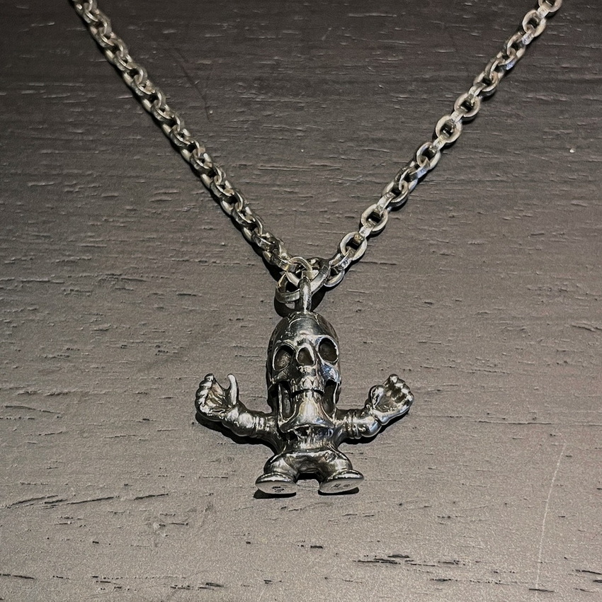 Ch*0me heart necklace-132