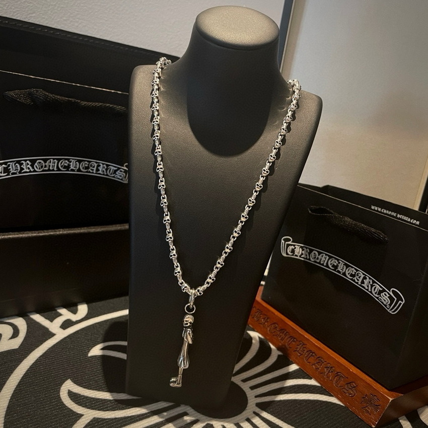 Ch*0me heart necklace-136
