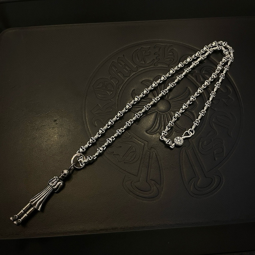 Ch*0me heart necklace-136