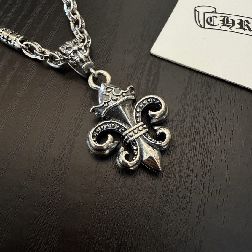 Ch*0me heart necklace-137