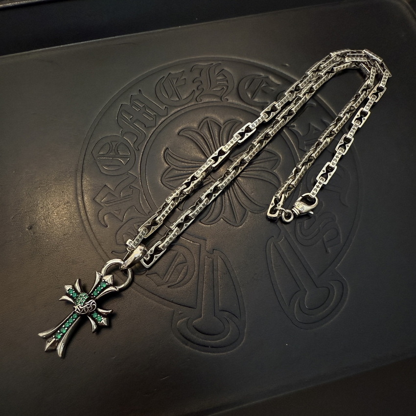 Ch*0me heart necklace-138
