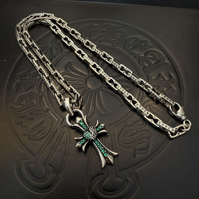 Ch*0me heart necklace-138