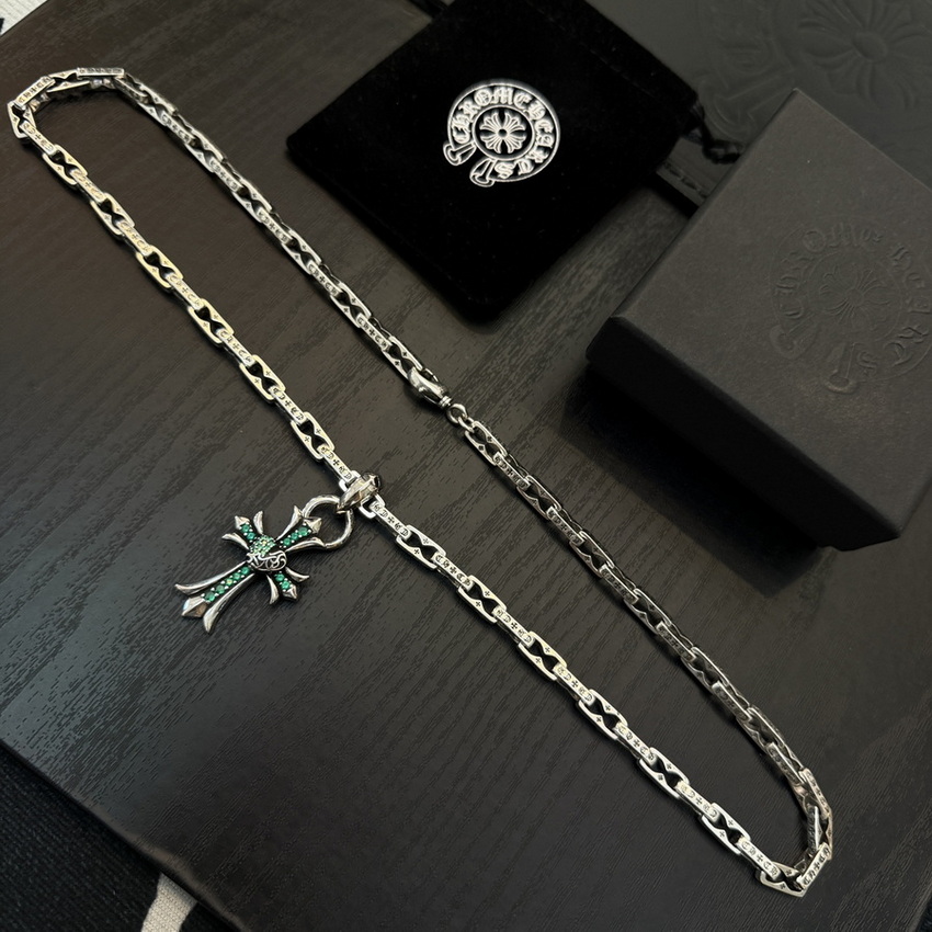 Ch*0me heart necklace-138