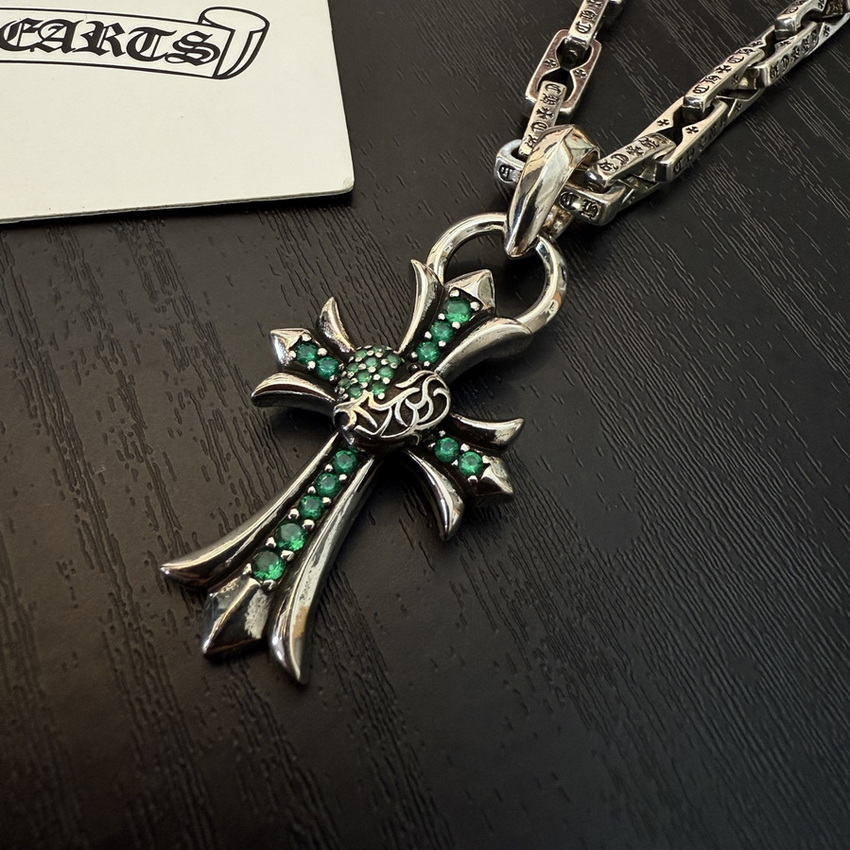 Ch*0me heart necklace-138