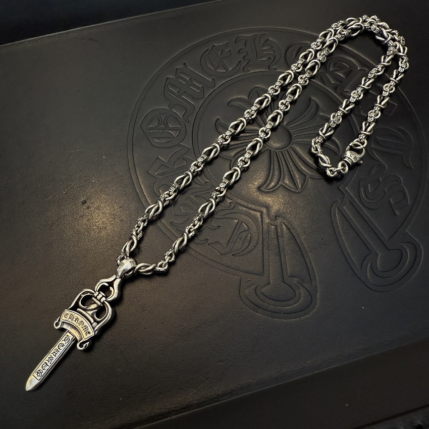 Ch*0me heart necklace-139
