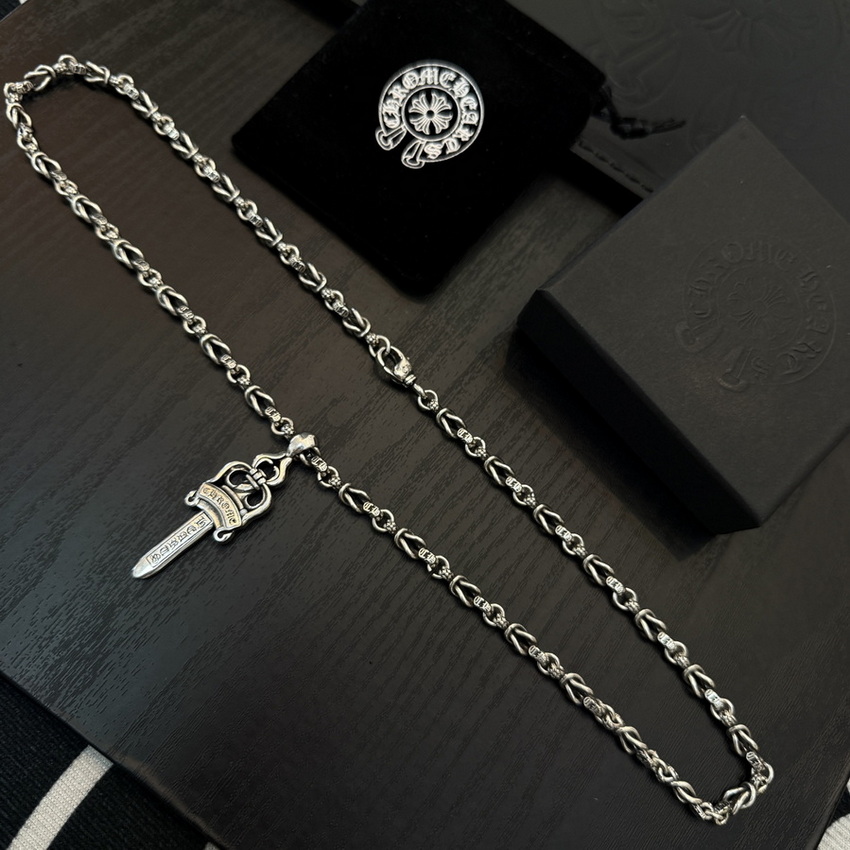 Ch*0me heart necklace-139