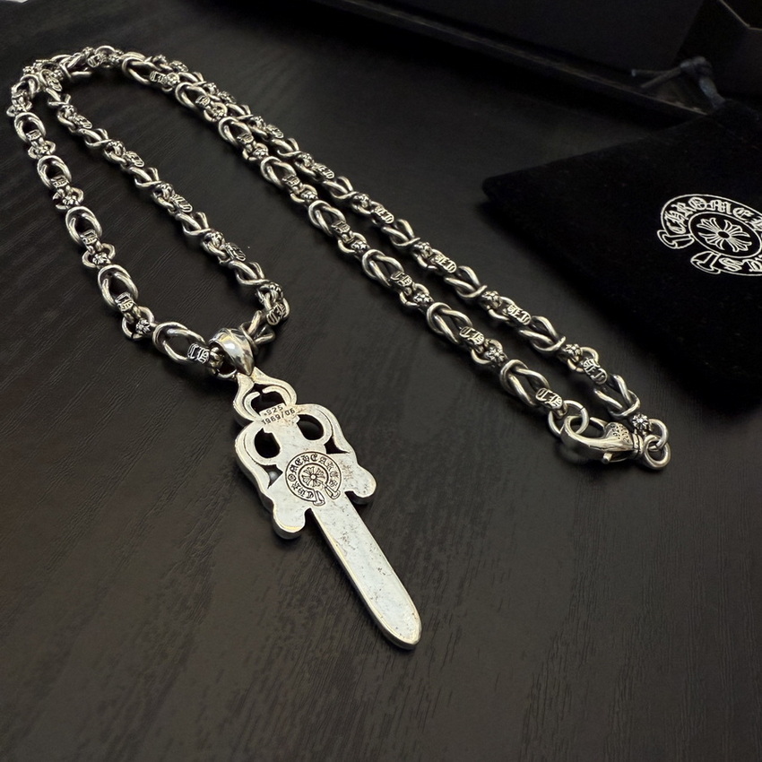 Ch*0me heart necklace-139