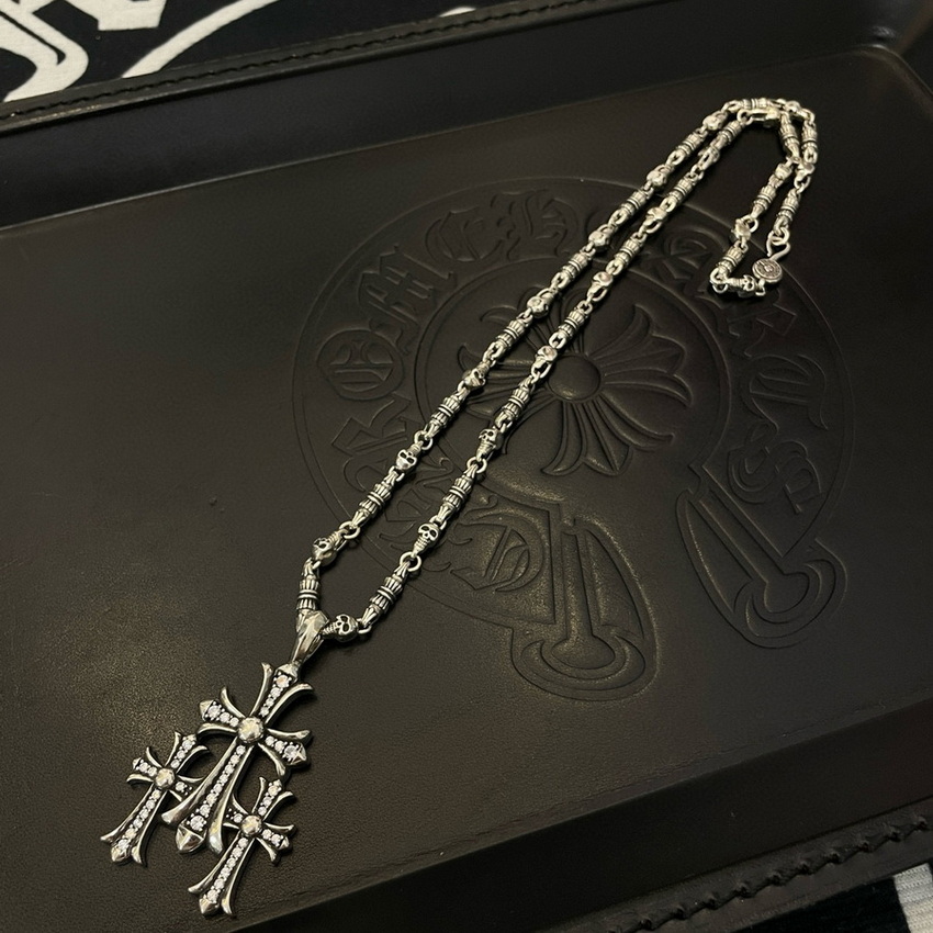 Ch*0me heart necklace-142