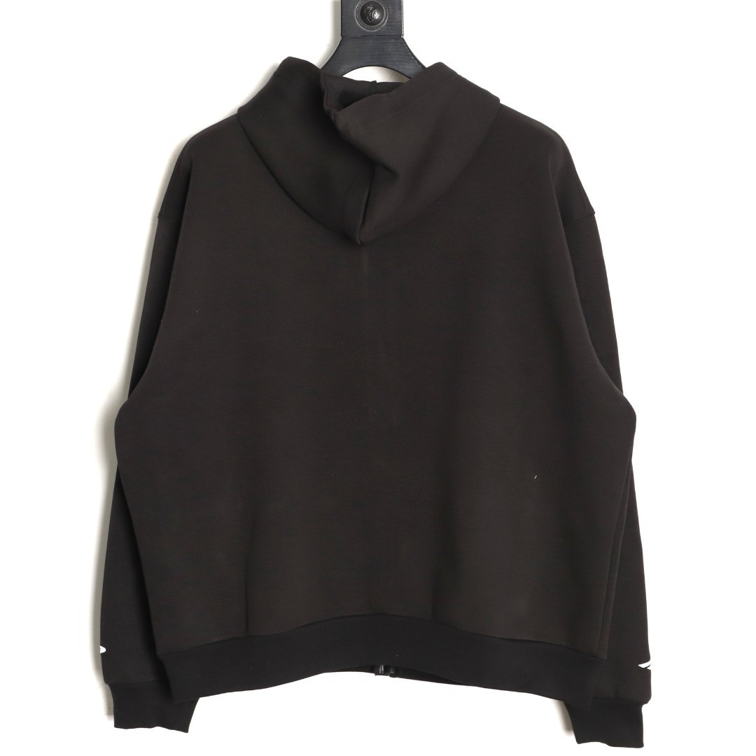 Ba1en*iaga Plush Hoodies Suit