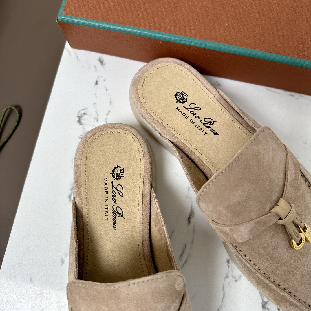 UA L0r0 P1ana Babouche Charms Walk Loafers