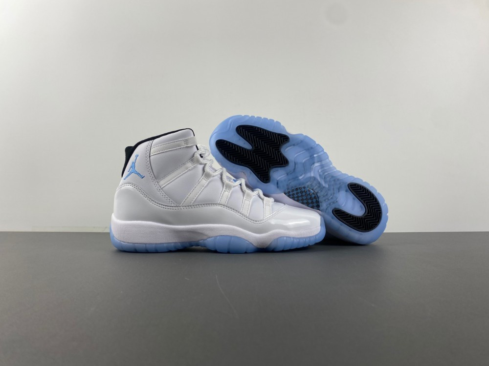 UA Air Jordan 11 Retro GS 'Columbia / Legend Blue' 2024