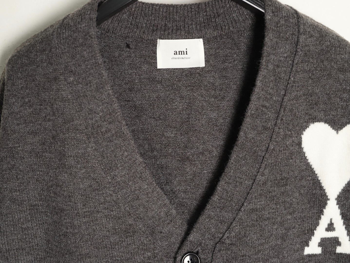 AMI PARIS Wool Cardigan Sweaters