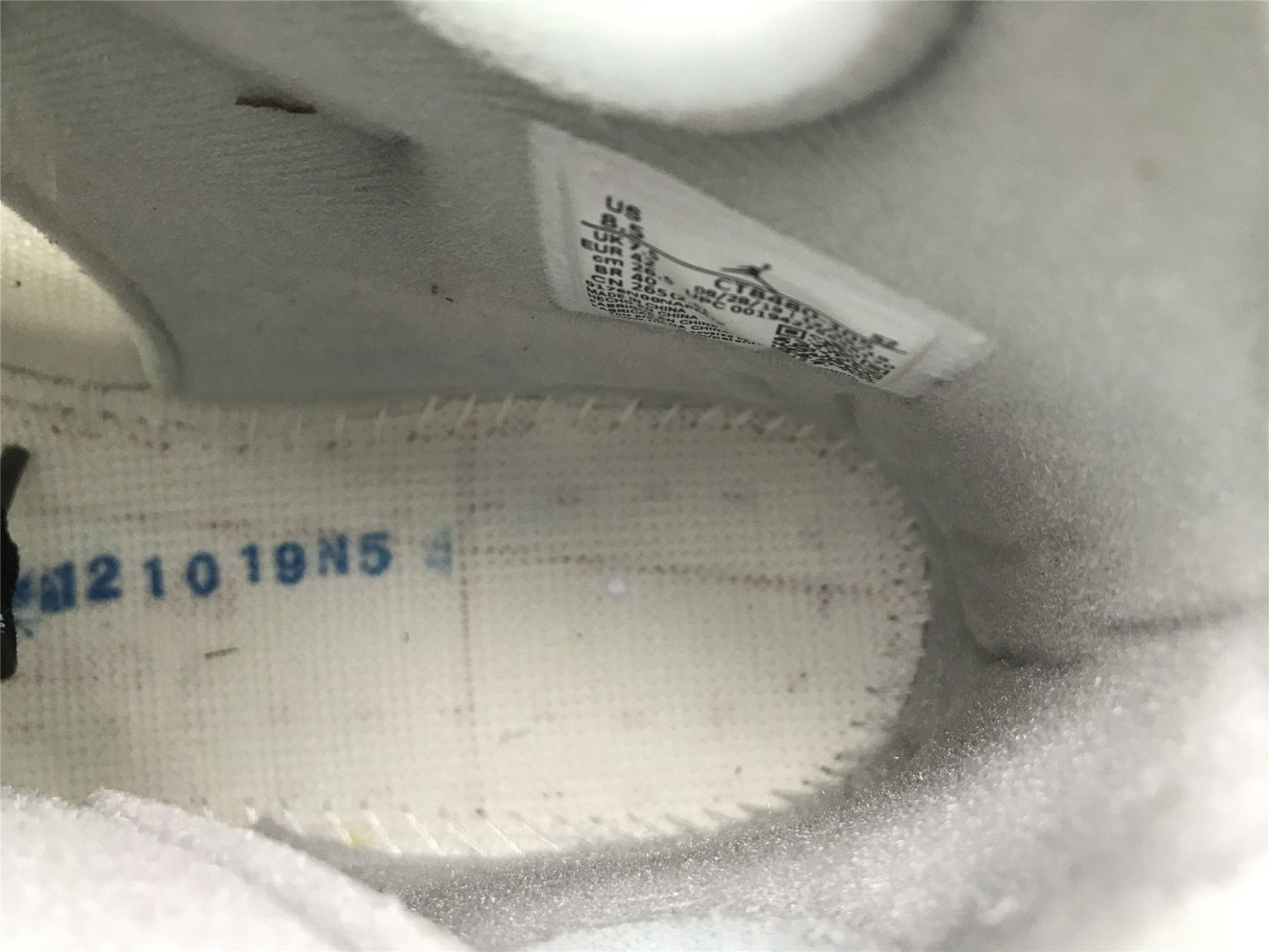 UA AIR JORDAN 5 RETRO SP "OFF-WHITE" "WHITE TEAL"