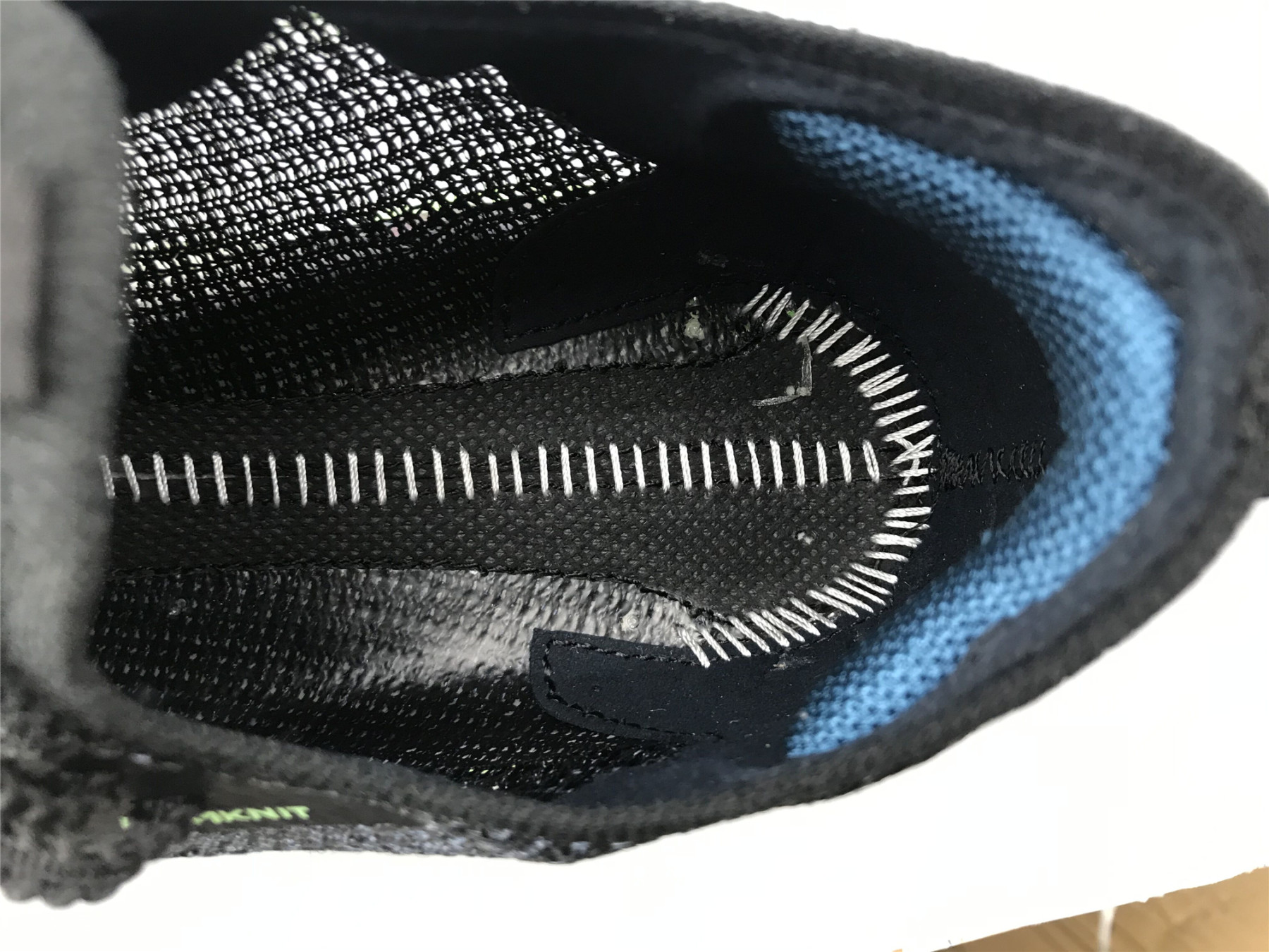 UA NIKE AIR ZOOM ALPHAFLY NEXT% BLACK ELECTRIC GREEN