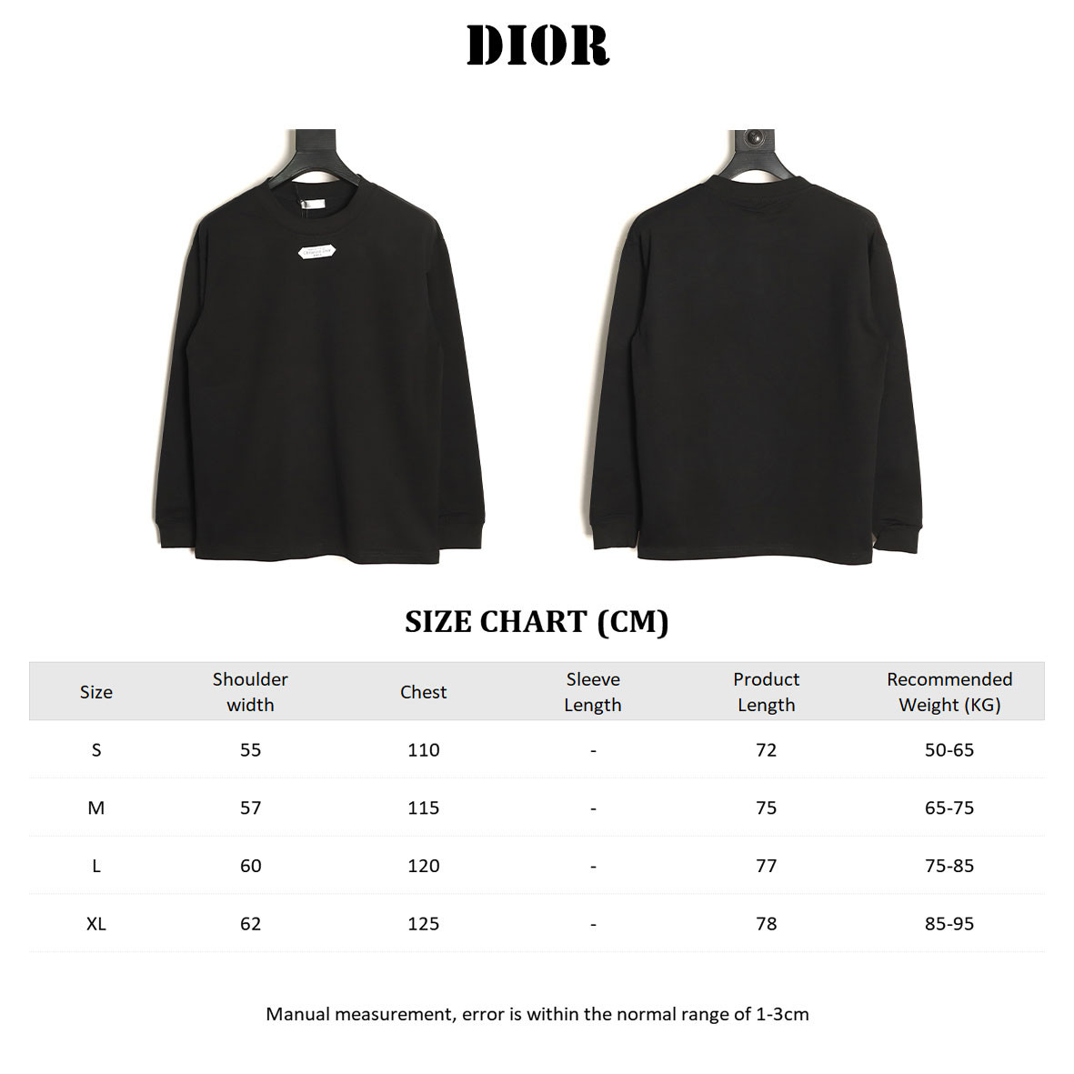 D10r 26Fw Long-sleeved T-shirt