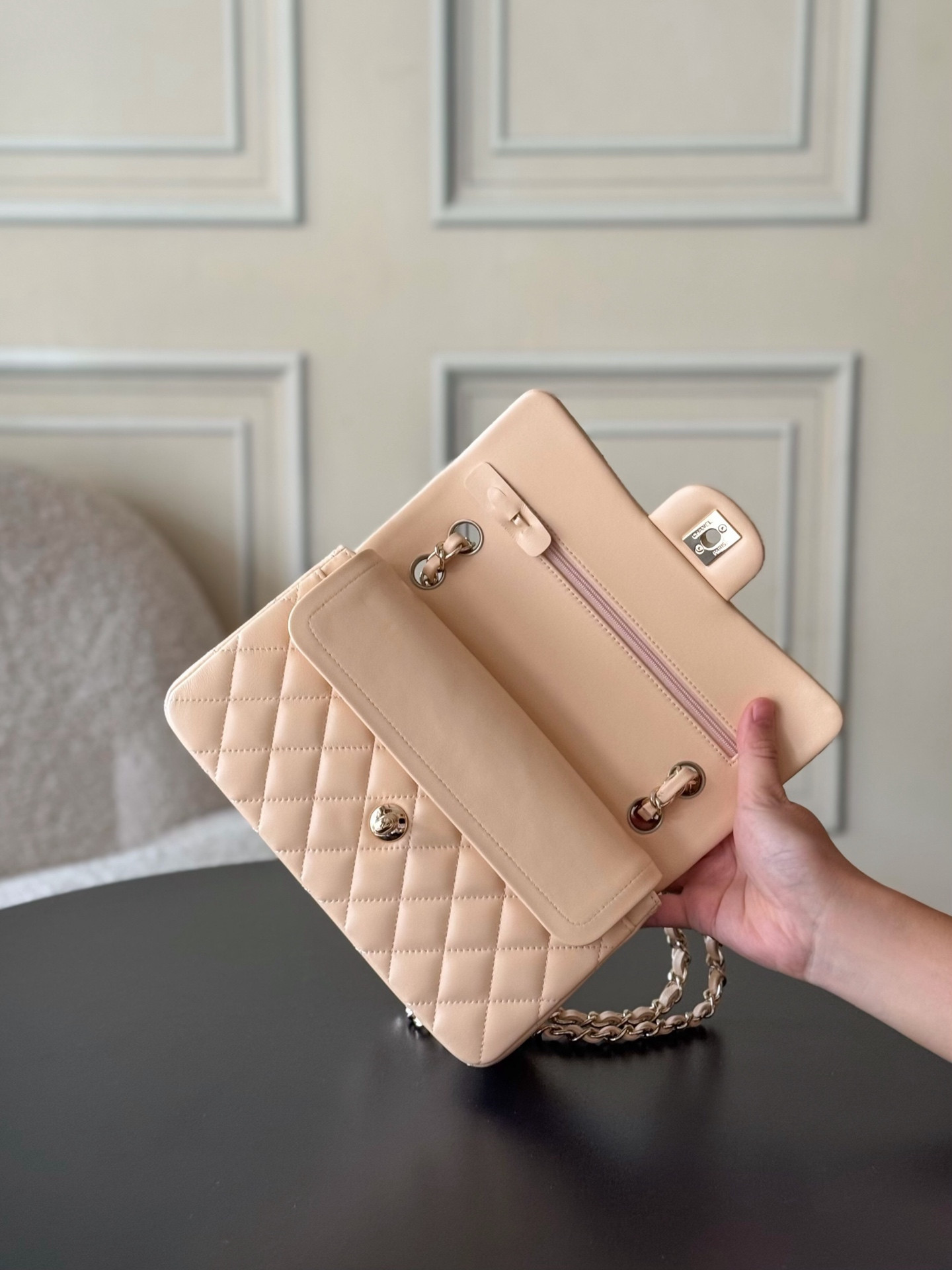 Ch**el Small Classic Bag 23x6.5x14cm