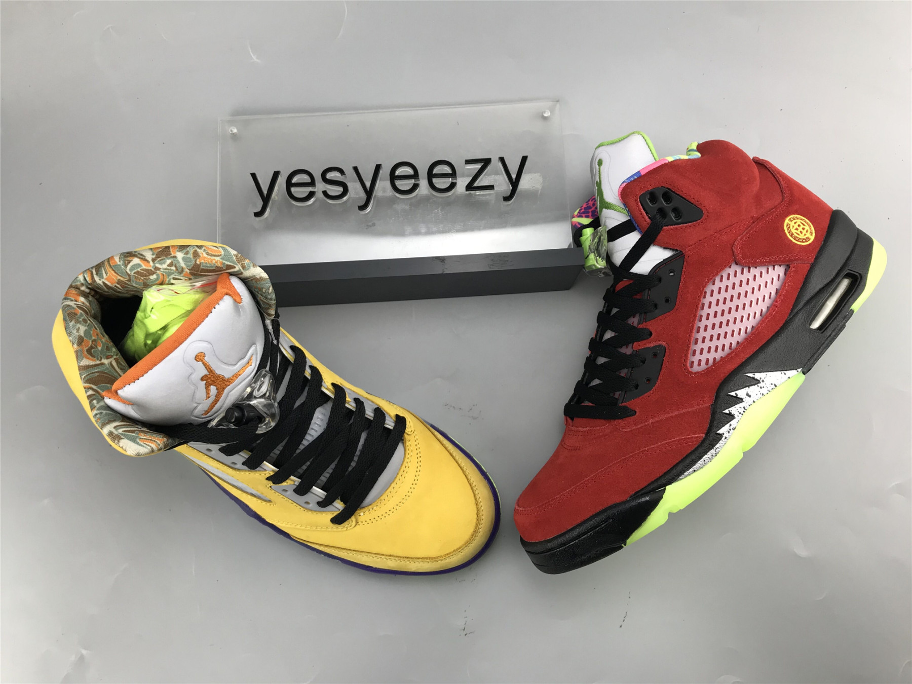 UA AIR JORDAN 5 RETRO "WHAT THE"
