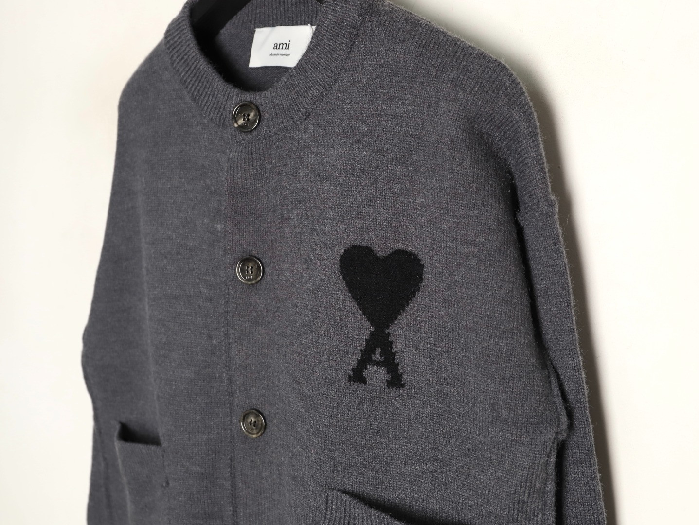 Ami Paris Cardigan Sweaters