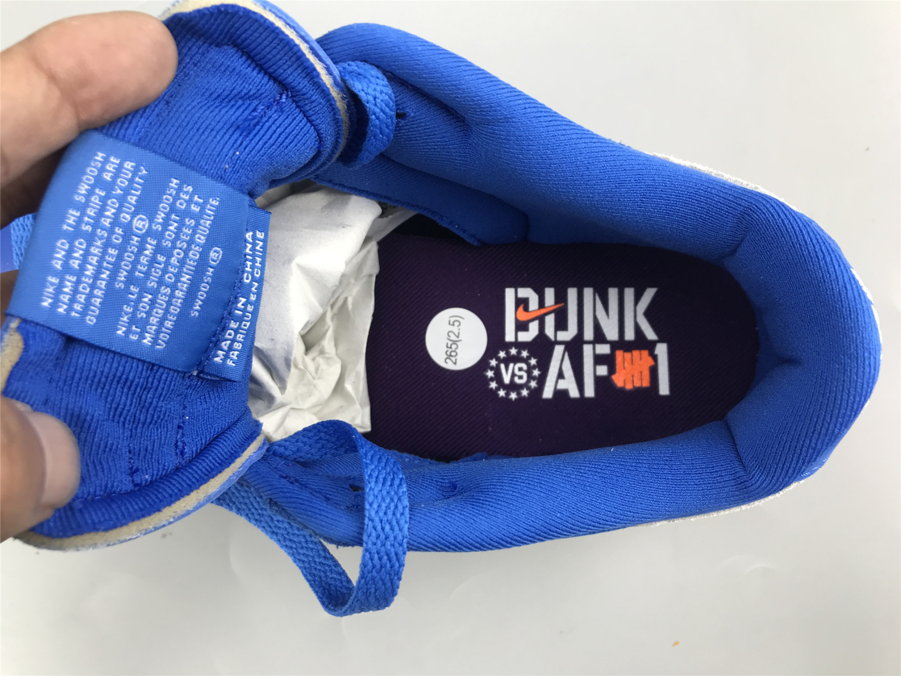 UA NIKE UNDEFEATED X DUNK LOW SP 