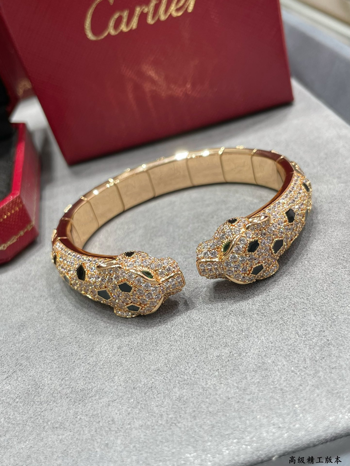 Ca*t1er Double-headed spotted leopard Bracelet