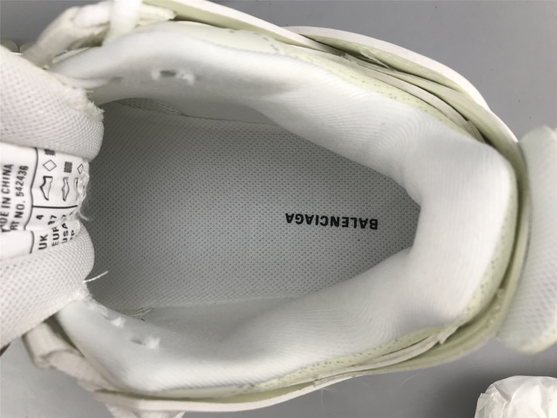 UA TRACK SNEAKER WHITE
