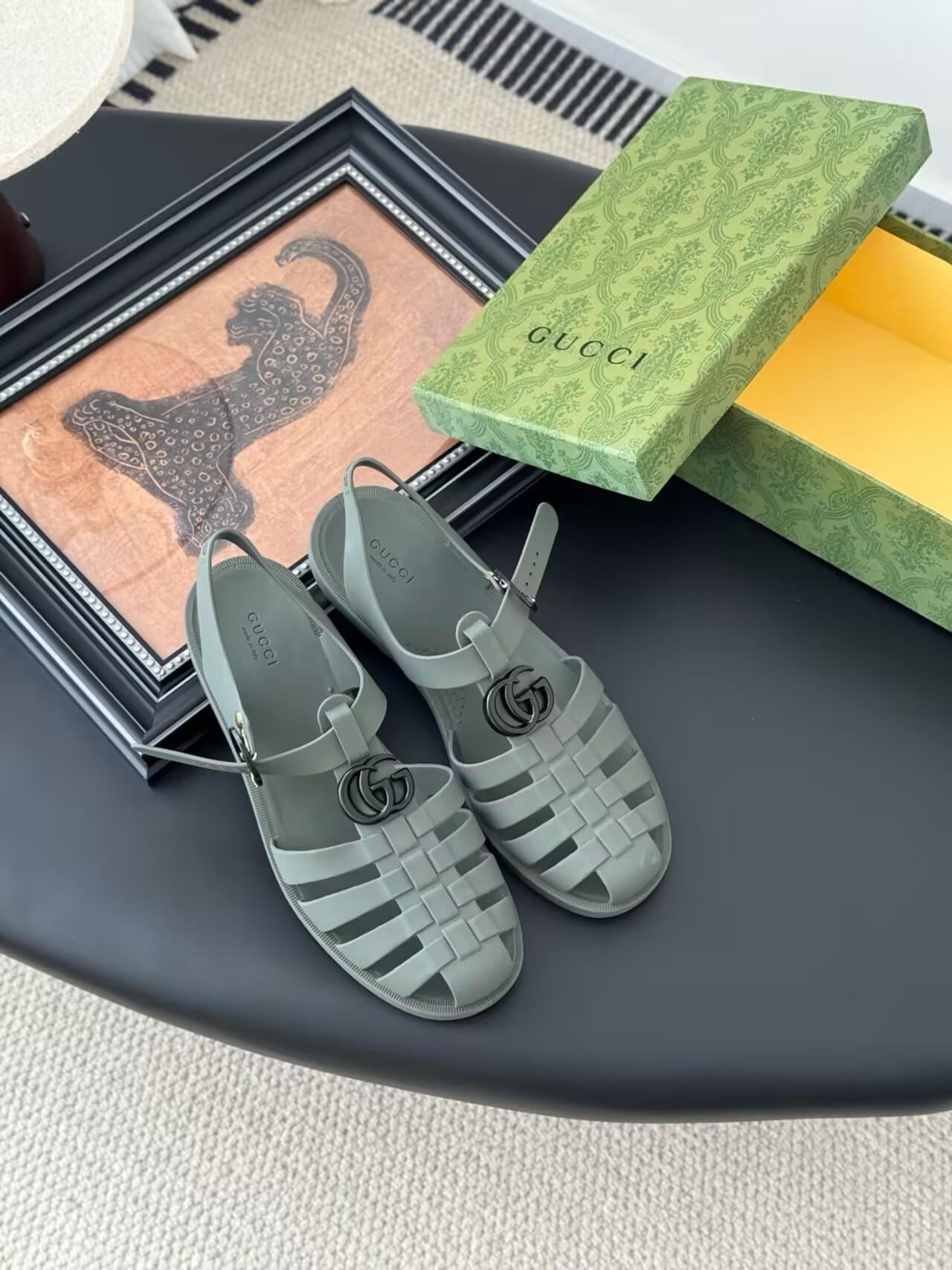 UA Gvc*1 Sandal with Double G