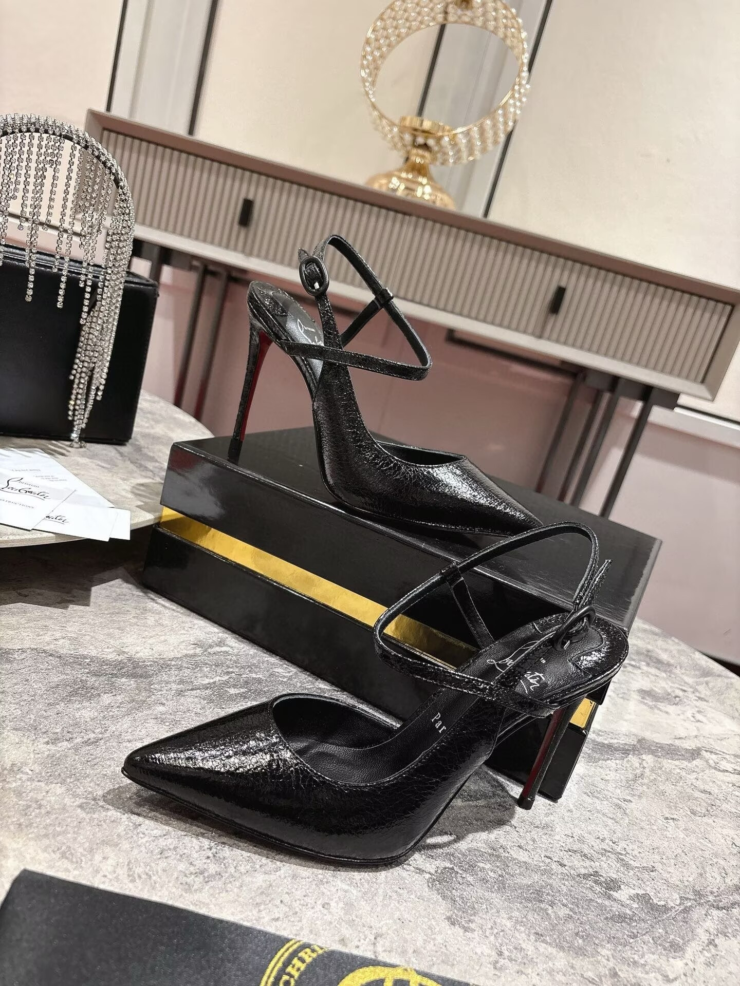 ua chr1st1an louboutin jenlove 100mm pumps(cusT0mized, no exchange no return, about 7-14 days)