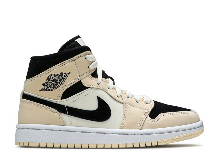 UA WMNS AIR JORDAN 1 MID 'BARELY ORANGE'