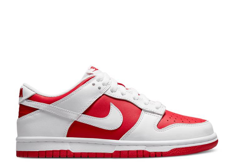 UA NIKE DUNK LOW 'WHITE UNIVERSITY RED'