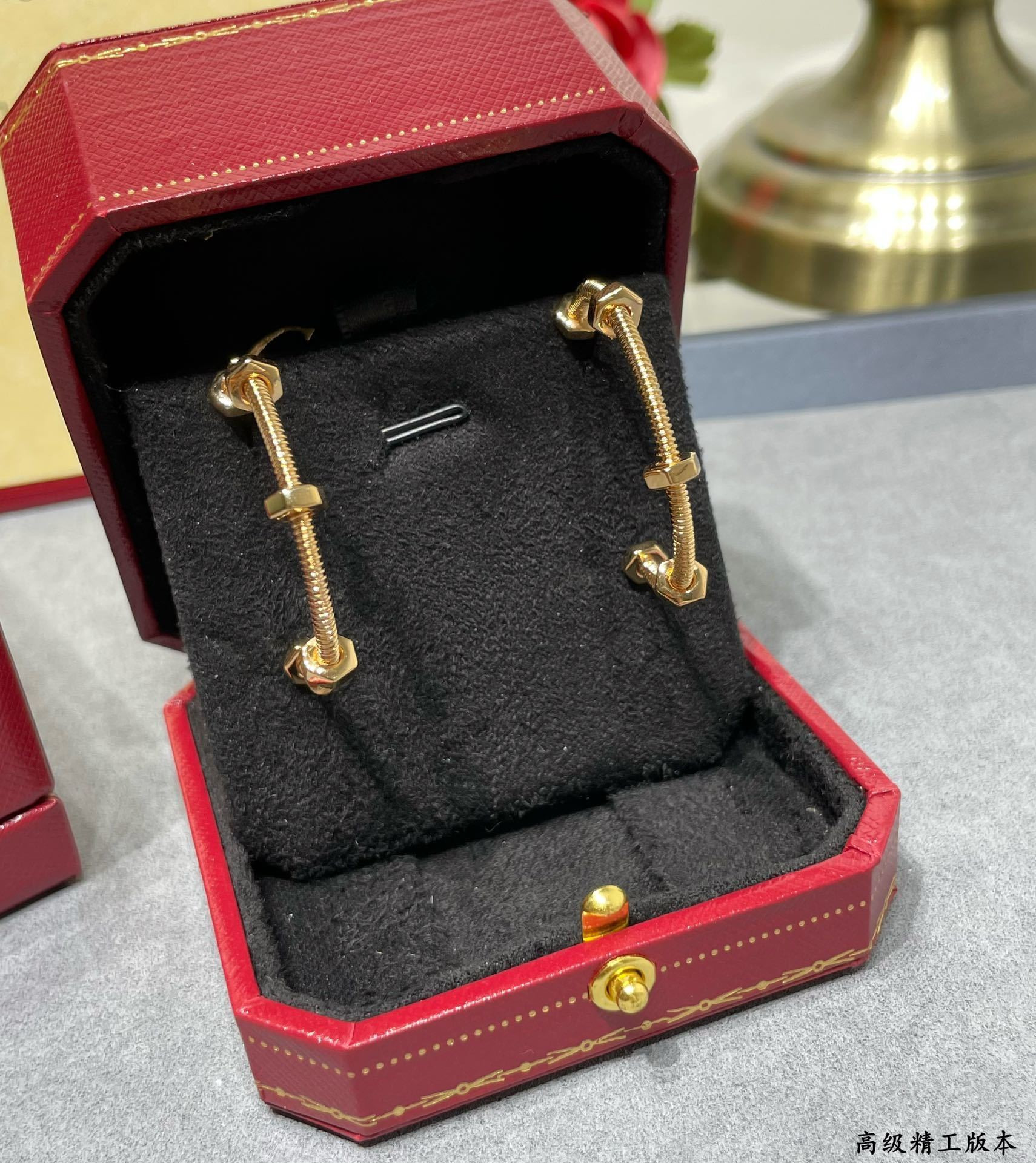 Ca*t1er Screw Earrings
