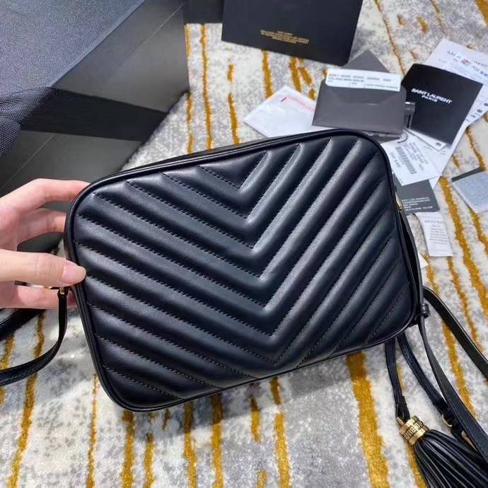 Y51 LOU Camera bag in quilted leather