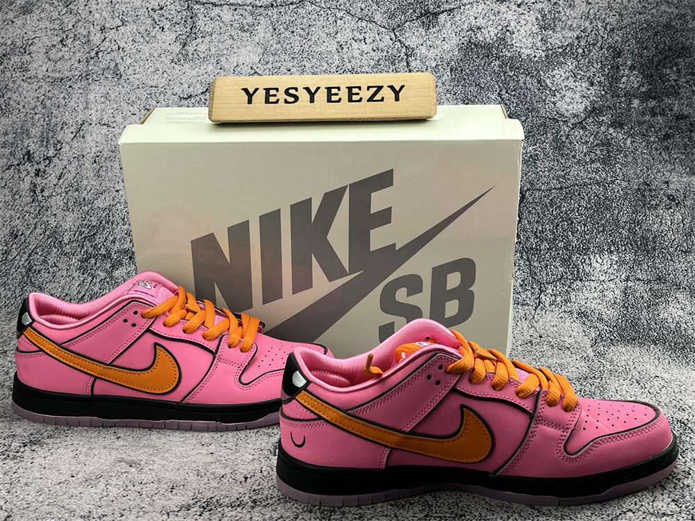 UA NIKE THE POWERPUFF GIRLS X DUNK LOW PRO SB QS 