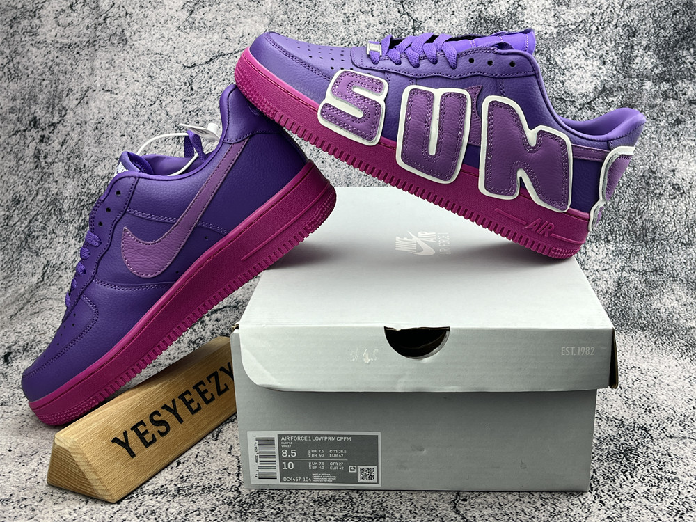 UA Nike Air Force 1 Low Cactus Plant Flea Market Fuchsia Dream