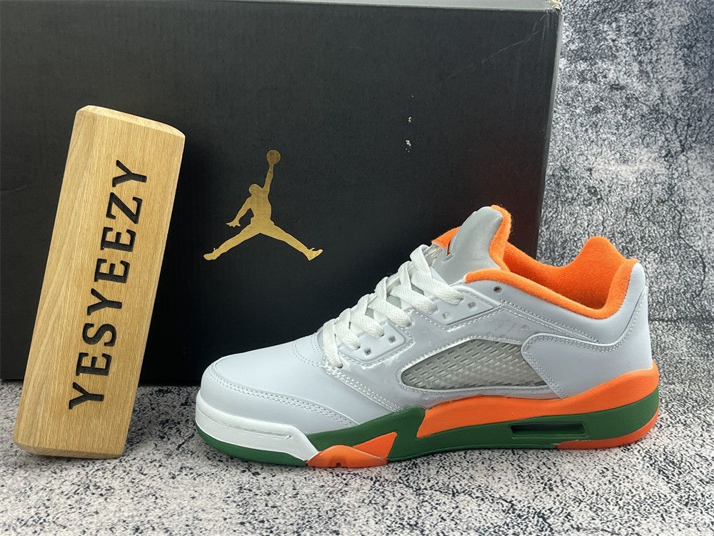 UA Jordan 5 Retro Low Miami Hurricanes