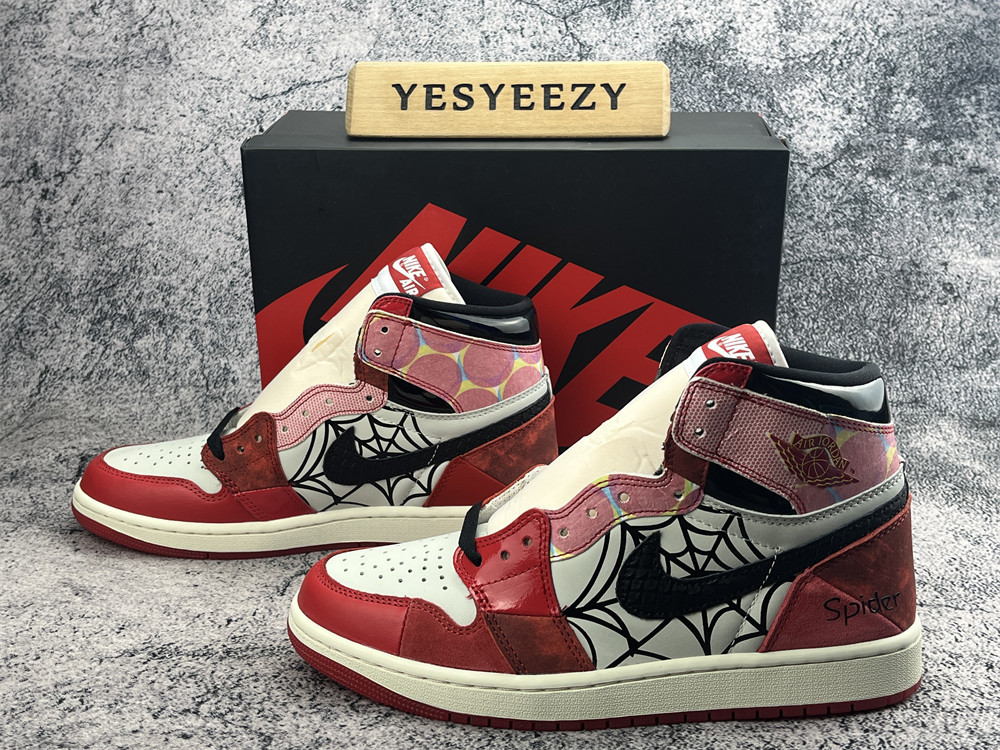UA Jordan 1 Retro High OG Spider-Man Across the Spider-Verse