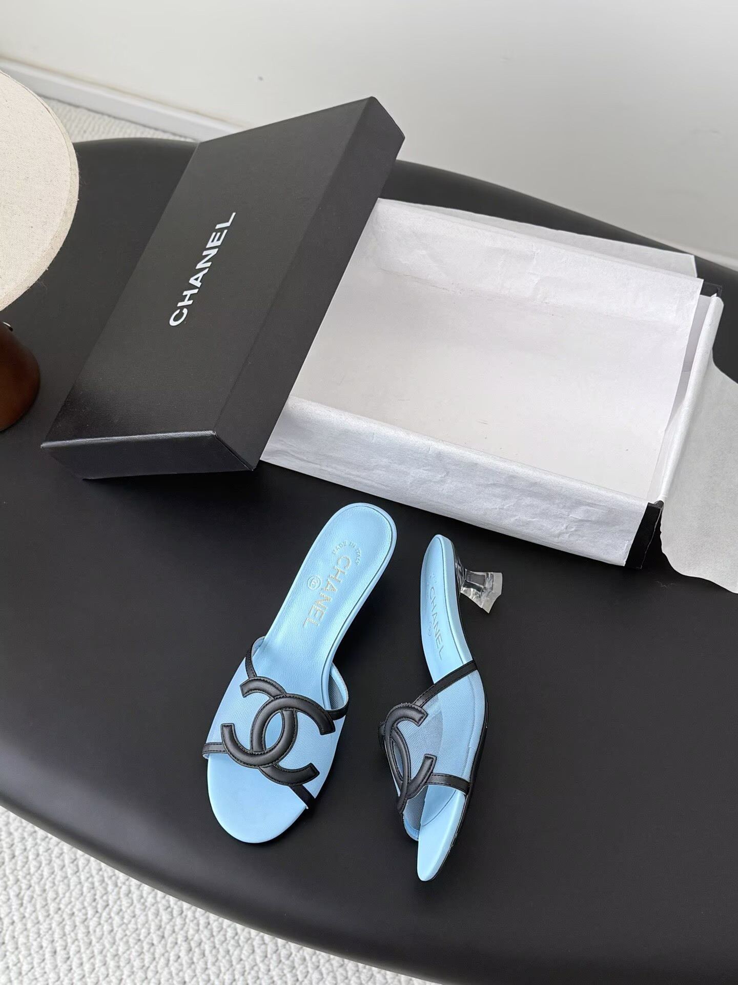 ua Ch**el sandals 4.5cm heel