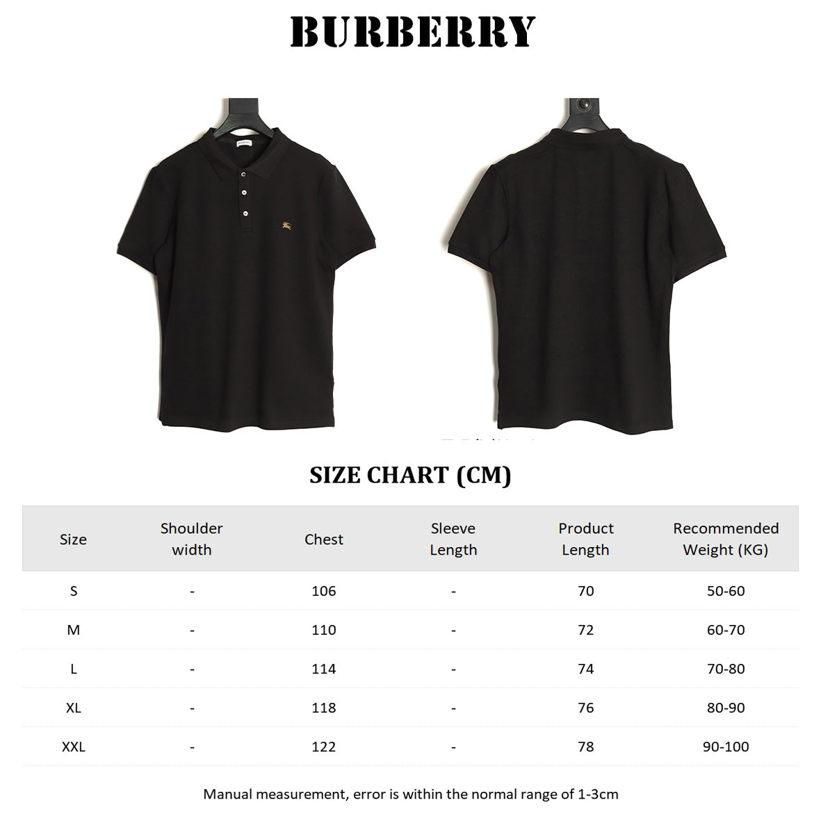 Bv*b*rry Short-sleeved Polo shirt black