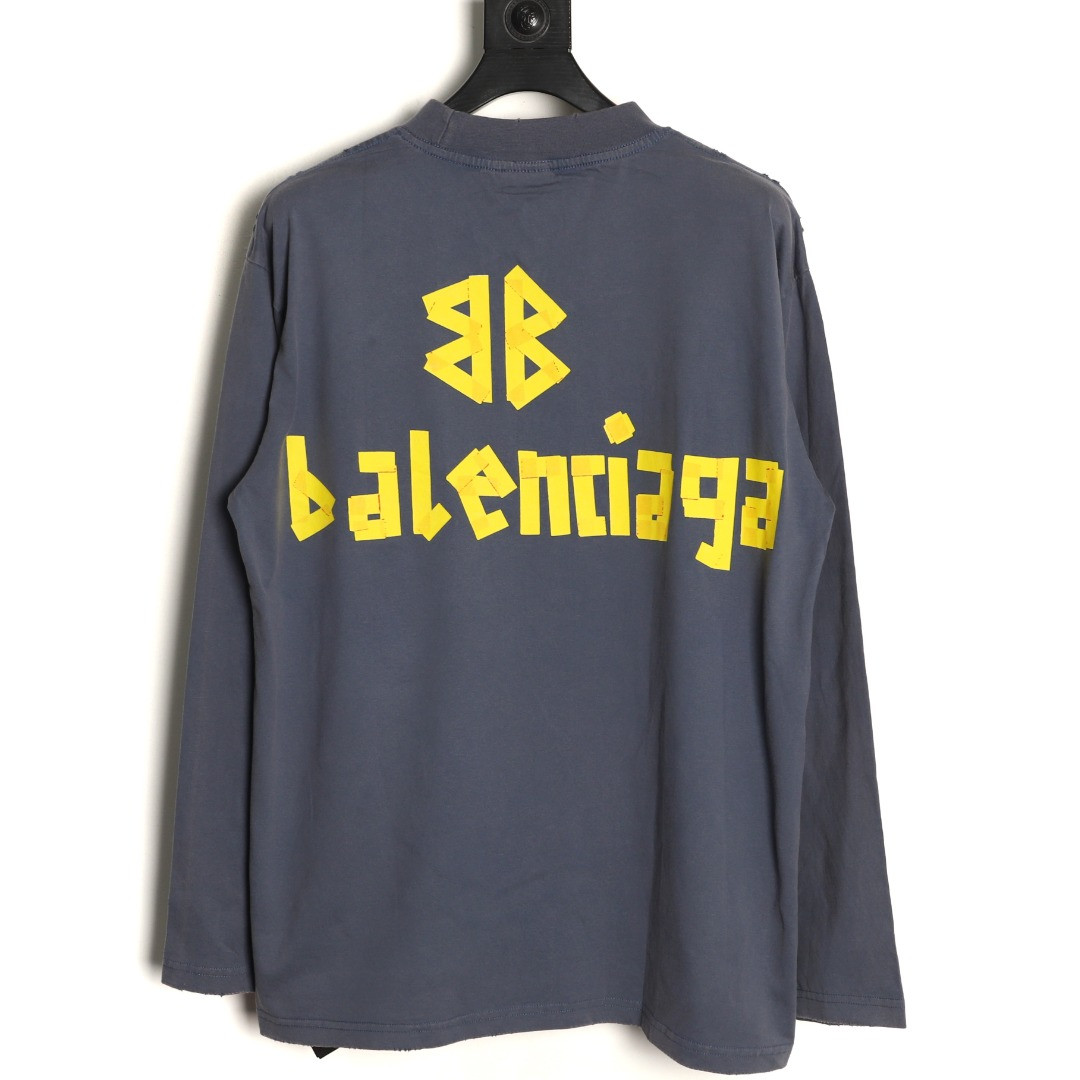 Ba1en*iaga 26ss Long-sleeved T-shirt