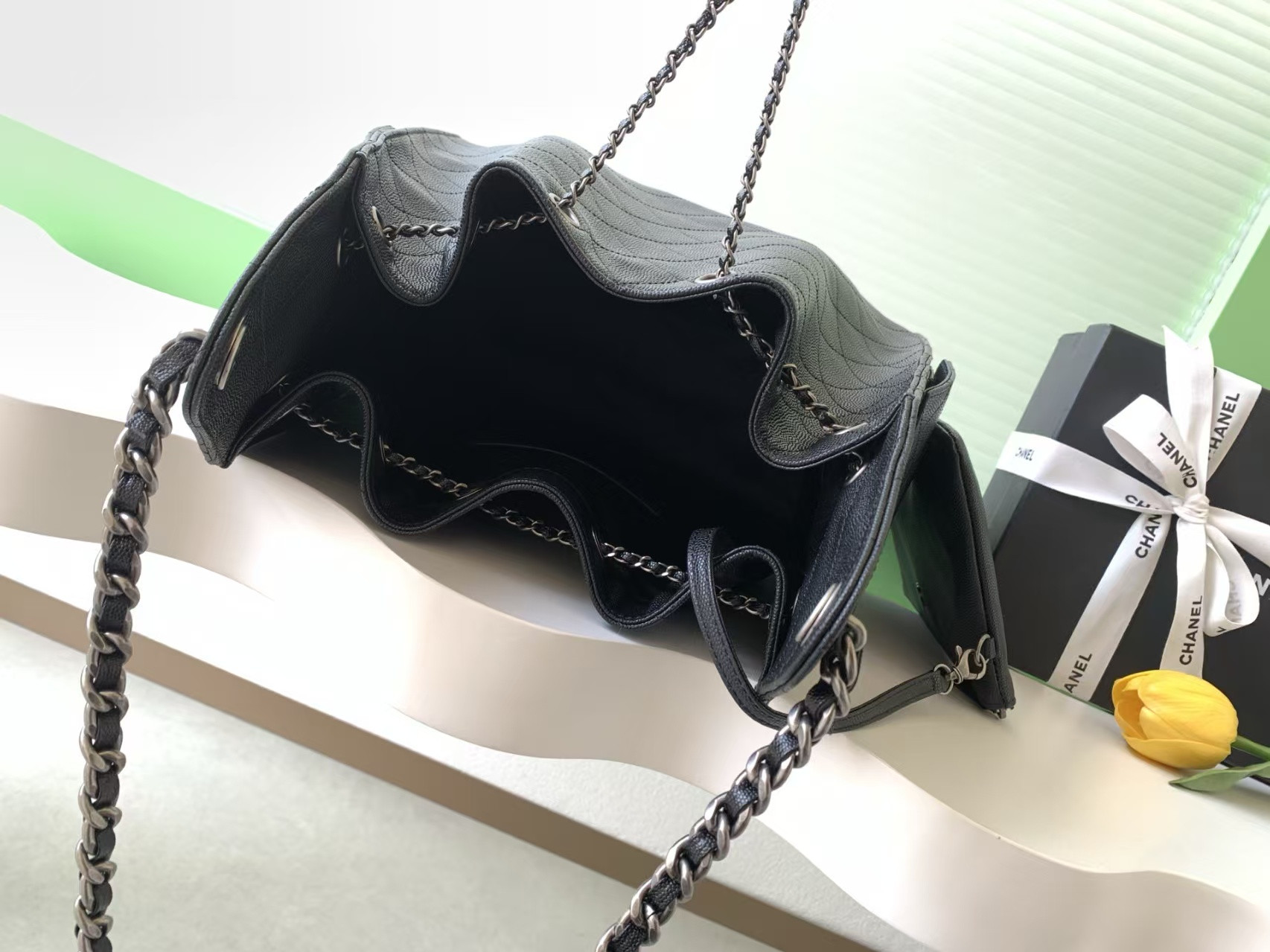 Ch**el 25C Bucket BAG 40x30x15cm