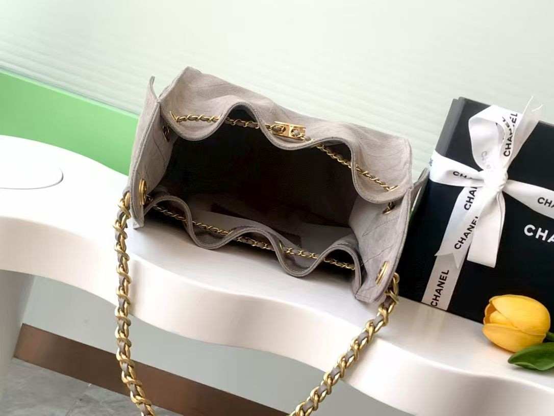 Ch**el 25C Bucket Bag 26x30x14cm