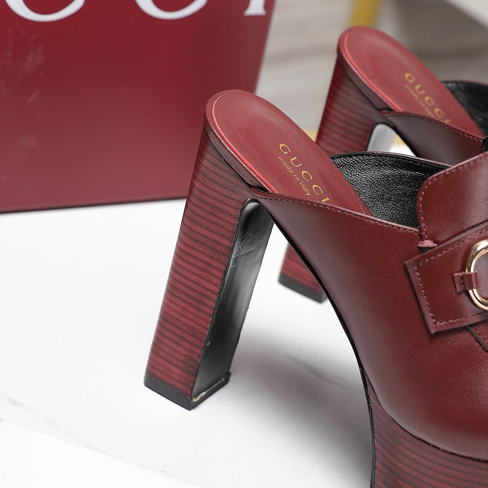 UA Gvc*1 Horsebit Mules 13.5cm Heel