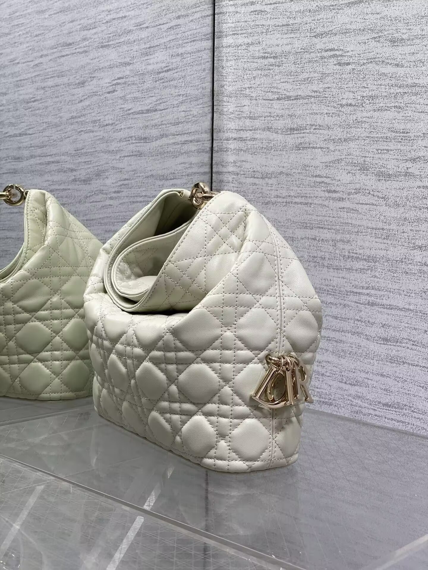 D10r Small Toujours Hobo Handbag 22.5 x 14 x 7.5 cm