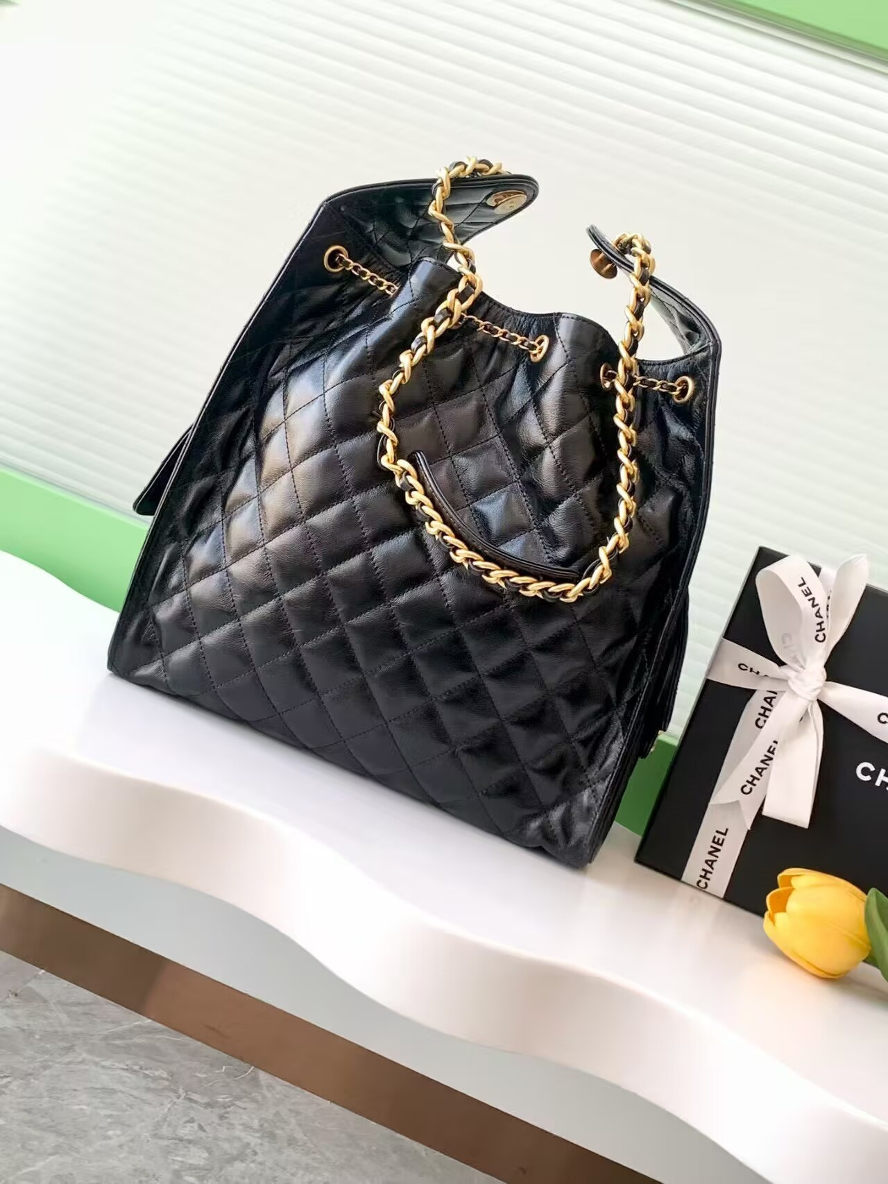 Ch**el 25C Bucket BAG  40x30x15cm