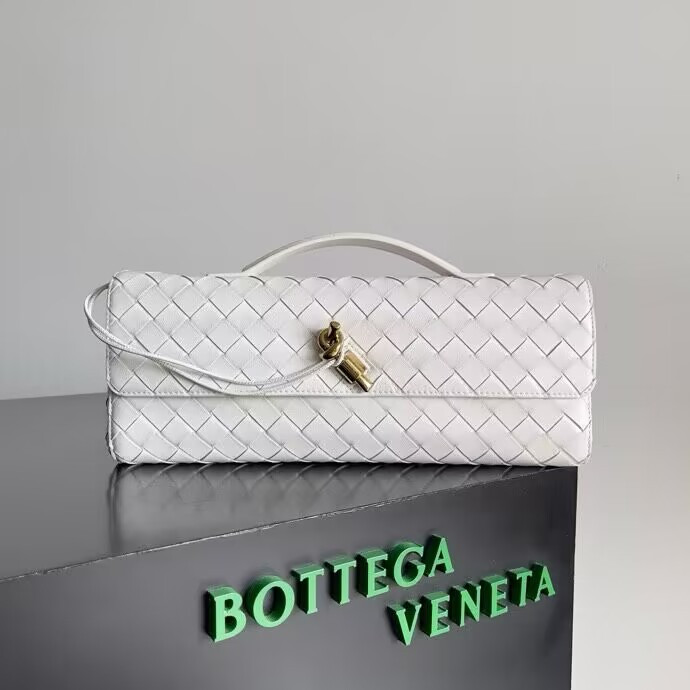B0tt*ga Ven*ta Long Clutch Andiamo With Handle Fondant 31x13x3cm