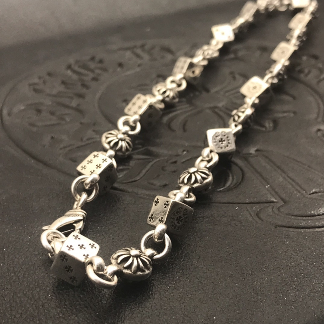 Ch*0me He**ts Dice Necklace