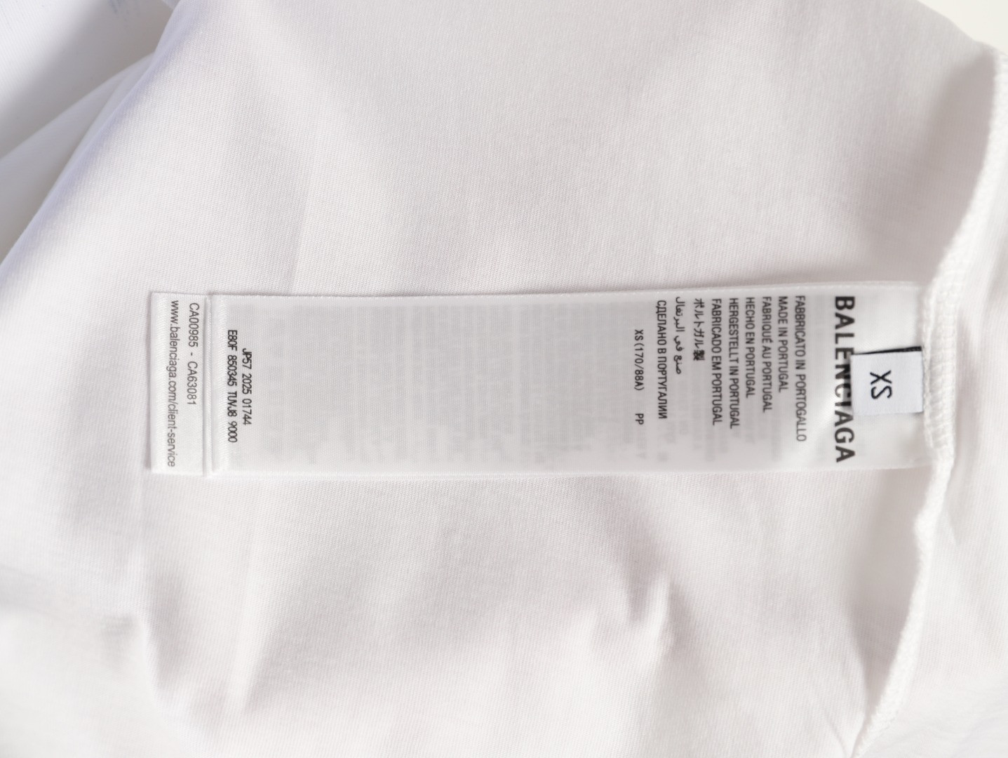 Ba1en*iaga 26SS Short-sleeved T-shirt