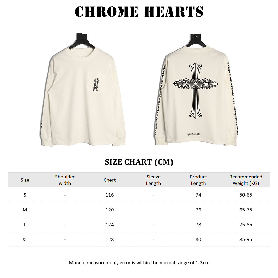 Ch*0me He**ts Long-sleeved T-shirt