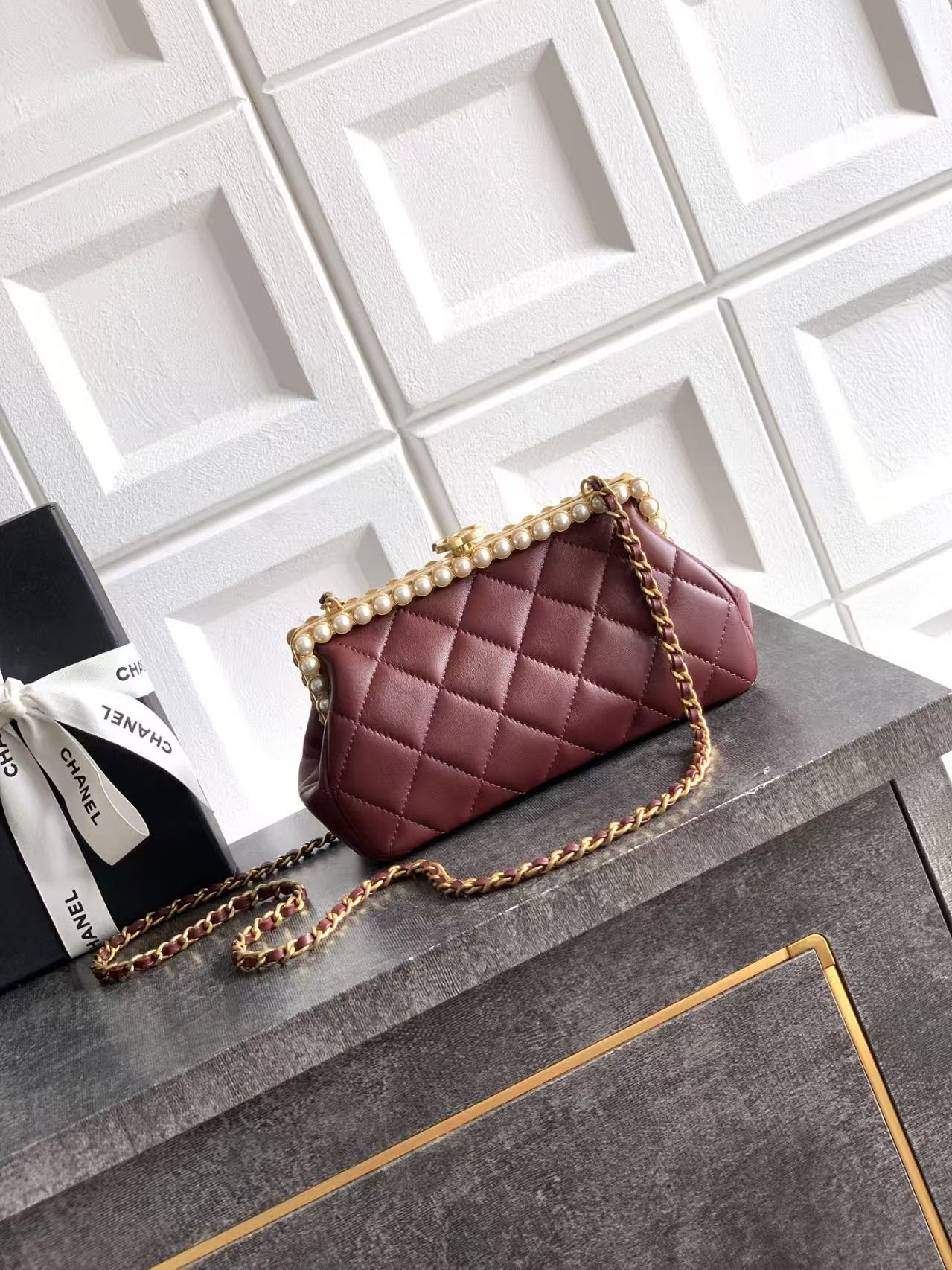 Ch**el Clutch AS5912 10x20x7cm